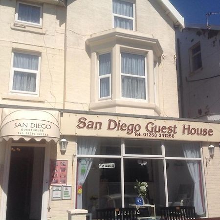 San Diego Guest House - Near Pleasure Beach Blackpool Eksteriør bilde