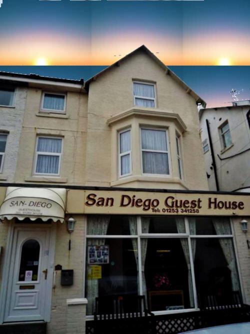 San Diego Guest House - Near Pleasure Beach Blackpool Eksteriør bilde
